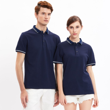 190克商务撞色POLO衫