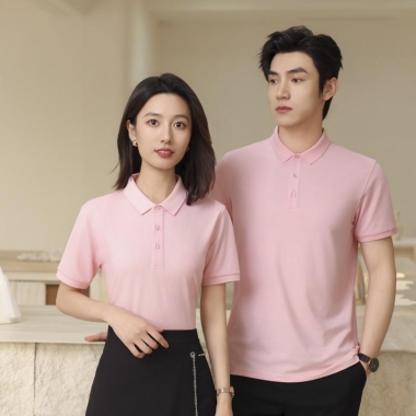200克超柔丝光珠地POLO衫