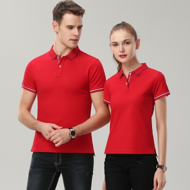 210克铜氨纤维短袖Polo衫