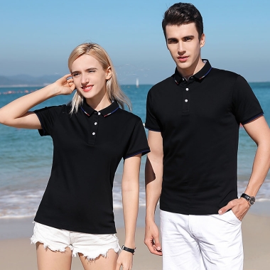 195克冰丝纤维Polo衫