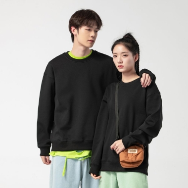 460克重磅落肩超柔圆领卫衣