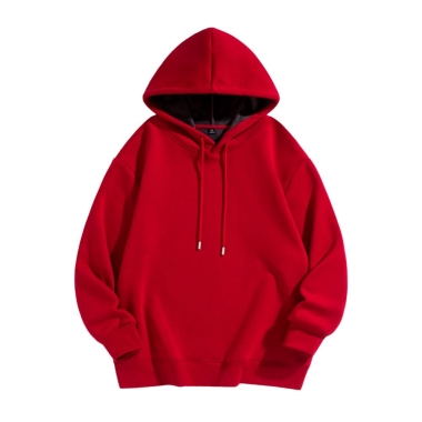 420克复合超柔套头连帽加绒卫衣