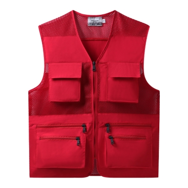 牛津布多兜马甲