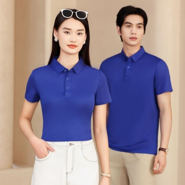 精兰丝翻领Polo衫