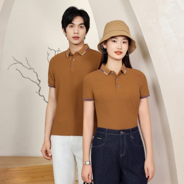 华夫格无痕Polo衫