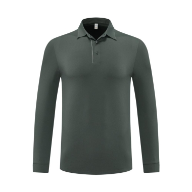 锦氨华夫格长袖POLO衫（已售罄，需定制