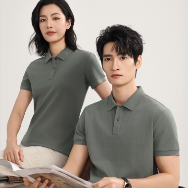 索罗娜凉感二粒扣Polo衫