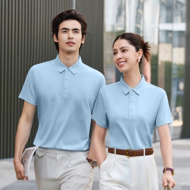 锦氨贴合领Polo衫
