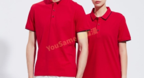 企业 logo 刺绣Polo衫多